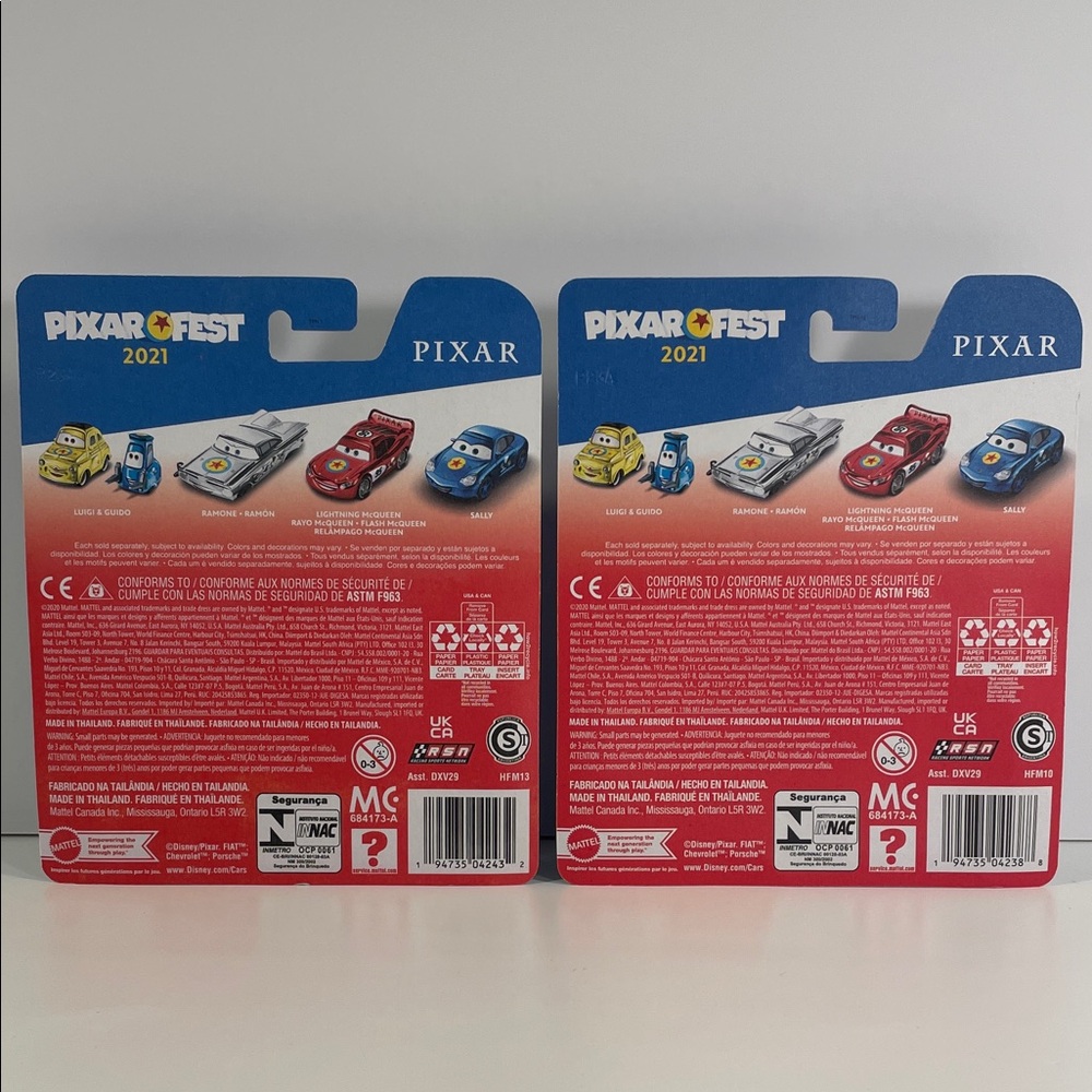 Cars Sally and Lightning McQueen Toy Set - Picture 2 of 2